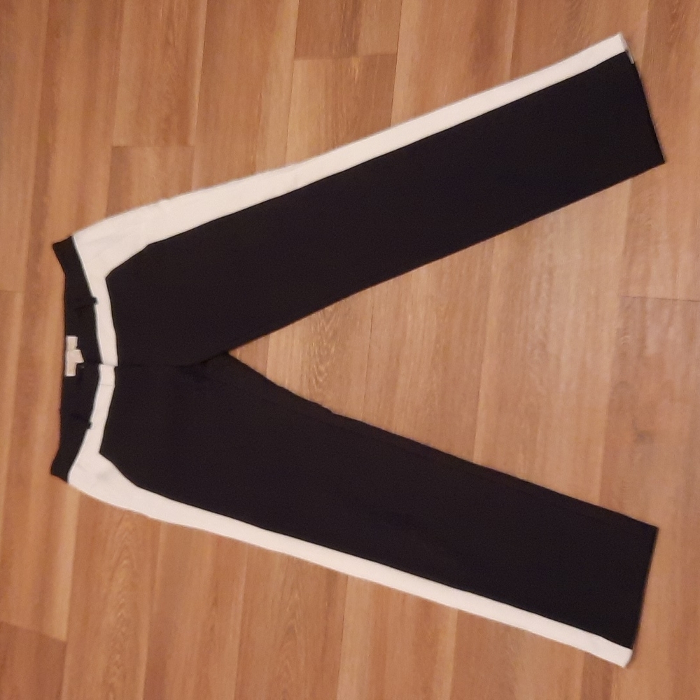 🔥🔥🔥SALE🔥🔥🔥Michael Kors Black & Cream Tuxedo Pants